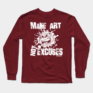 Make Art! (white) Long Sleeve T-Shirt